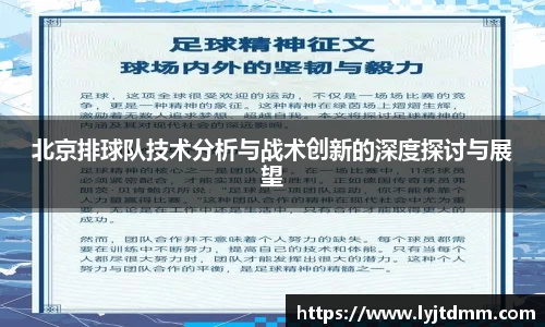 北京排球队技术分析与战术创新的深度探讨与展望